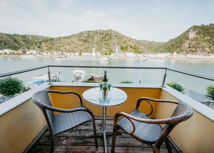 Rheinfels - Radfahrer Willkommen 5* סנט גואר